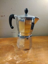 Vintage Bonjour Aluminum Stovetop Or Camping Expresso Coffee Maker 3 Cup picture