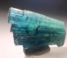 An Outstanding Top Quality Indicolite Etched Terminated Tourmaline Cluster picture