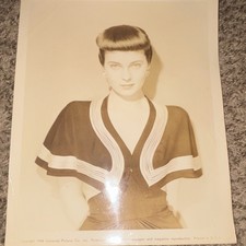 Universal Pictures 1948 Marta Toren Original B&W Press Photo Portrait Unframed picture