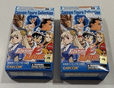Capcom Fighting Jam trading figures - Red Earth Leo and Sakura - US Seller picture