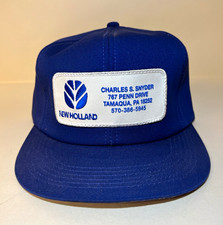 Vintage New Holland Trucker Hat-NEVER WORN picture