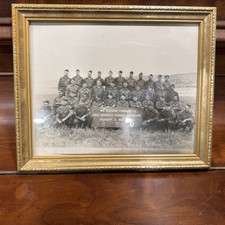 1945 A Framed Photograph Of The 302Nd engineer Combat Battalion On VE Day picture