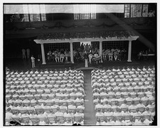 Photo:Annapolis Maryland 1925 Naval Academy Graduation Ceremony Sailors picture