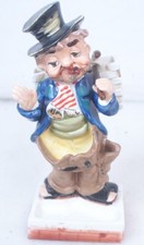 Vintage Shields Fifth Avenue Ceramic Hobo Clown Valet Figurine Caddy picture