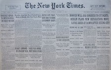 10-1931 October 27 RADICALS OUST THE PRESIDENT OF PARAGUAY. BRITISH VOTE TODAY picture