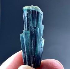 19 CTs Natural Indicolite Tourmaline Crystal specimen from Afghanistan picture
