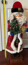 Christopher Radko 3 foot Grande Old St Nick Musical Nutcracker 387/600 ***READ picture