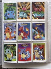 Complete 1999 Pokémon Dunkin Boomer Stickers 150/150 Excellent Rare Set picture