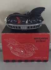 Batman & Robin 1997 Dc Comic's Cookie 🍪 Jar, Brand New In Box picture
