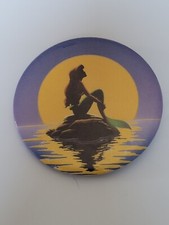 Vintage Little Mermaid Pinback Button - 1989 picture