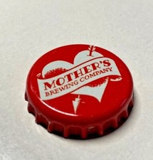 1x (Mother's brewing comapny red) Beer Soda Cap Crown Bottle Cap Collector  picture