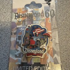 Disneyland Thru The Decades Pin 1975-1984 picture