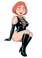 Lois Griffin Family Guy Waifu Weatherproof Anime Sticker 6