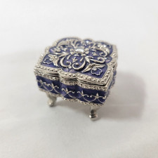 W.I.B.C. Women's International Bowling Congress Trinket Box 1916-2004 Enamel picture