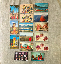 Lot 15 Vintage Hawaii Postcards Premium Nani Lii Series Orchid Ad Mailable picture