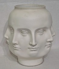 Vintage TMS Fornasetti Style Perpetual Face Vase Multi Face Collectable Vase picture