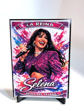 Tarjeta Coleccionable de Selena Quintanilla Personalizada Estilo Color Blast  picture