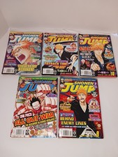 Shonen Jump 2009 2010 Lot Of 5 Bleach Naruto English Manga Magazine Lot picture