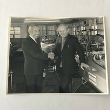 Vintage Racing Photo Photograph John Surtees Agreement with Duckhams Oil picture