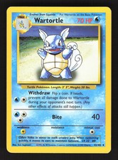 Wartortle #042/102 Base Set Pokemon Card - LP picture