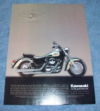 2000 Kawasaki Vulcan Classic Motorcycle Ad 