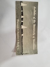 1939 University of Wisconsin Madison Summer Session Foldout Brochure picture