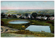 Vintage Postcard 1910 Reservoir, Hallowell, Maine (ME) picture