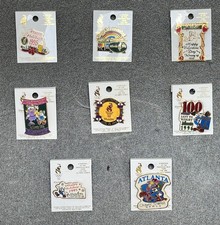 Vintage 1996 Atlanta Olympics Pin Lot of 8 - Izzy Mascot Holiday & More Official picture