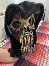 VTG 1986 Rare Be Something Studios Monster Alien Halloween Hood Mask Made in USA picture