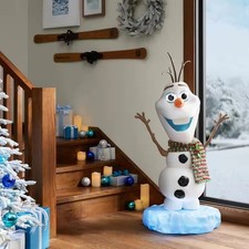 4 Ft Animated LED Holiday Olaf Premium Christmas Luxury Disney Collectible 🎄 picture