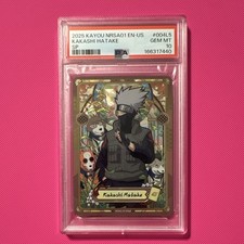 2025 Kayou NRSA01-SP-004 Kakashi SP Stained Glass PSA 10 Gem Mint picture