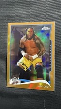 Topps 2014 Topps Chrome WWE Jey Uso Gold Refractor Serial 7/50# #73 picture