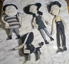 Frankenweenie Set 4 Plush NWT Tim Burton Disney Halloween  picture