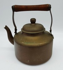 Rare Vintage L'etoile Fantuzzi Copper 2 1/2 Qt. Teapot Made in Chile - 3.3lbs  picture