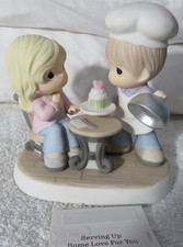 Precious Moments Serving Up Some Love For You Figurine 213002 Chef Cupcake NEW picture