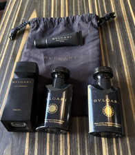Emirates 5 piece Women Amenity Kit Bvlgari Le Gemme OROM Parfum Lotion picture