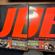 BLEACH Artbook JET 1 ＆ 2 set 2026 25th Anniversary Tite Kubo Illustration Japan picture