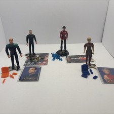Vintage Star Trek Mixed Lot Of Loose Action Figures 4 1/2