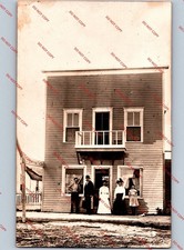 RARE c1909 Meat Market ATHOL South Dakota SD Spink County RPPC Real Photo picture
