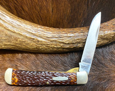 Western USA S-693 D, 1 Blade Liner Lock Knife, Delrin Handle, Stainless, 4 3/16