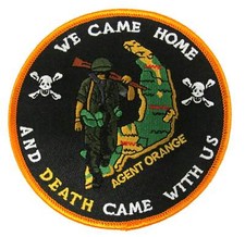 Agent Orange USMC Patch - We Came Home DEATH Came With Us picture