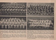 1935 NCAA Football Colgate, Union, Syracuse, Rochester Team Photo Page 5x7 picture