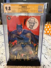 Batman #1 CGC 9.8 SS Mike Mayhew Signed Scarecrow Sketch Remark 1st picture