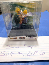 MegaHouse DRACAP MEMORIAL Son Gokou & Son Gohan Figurine Dragon Ball Super picture