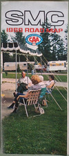Saskatchewan Road Map 1969 Canada picture