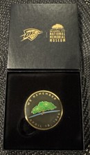 Oklahoma City National Memorial Museum Commemorative Medallion IOB. picture