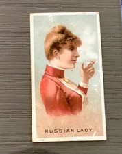 1888 N33 Allen Ginter World’s Smokers Russian Lady VG picture