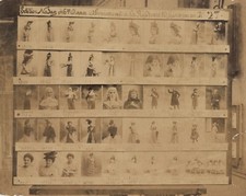 c. 1870's Exhibition of French Actors and Dancers Portraits Photograph by Nadar picture