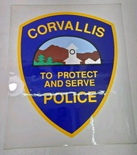 Sheriff Patrol Police Law Enforcement Decal Sticker Corvallis Oregon 20