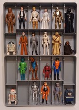 Vintage Kenner Star Wars Lot of 21 Figures and Trays from Case First 12 First 21 picture